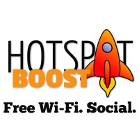 Hotspotboost | Free Wi-Fi. Social. Logo