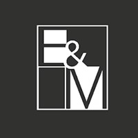 E & M Culinary Events and Creative Logo