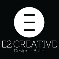 E2 Creative Design + Build Logo