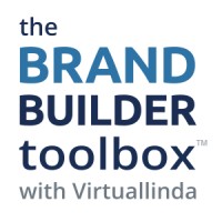 THE BRAND BUILDER TOOLBOX with Virtuallinda Logo