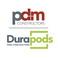 PDM Constructors & Durapods Logo