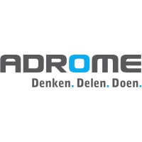 Adrome, zeker weten in plaats van denken! Logo