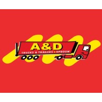 A & D TRUCKS & TRAILERS. OPBOUW Logo
