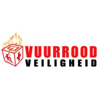 Vuurrood Veiligheid Logo