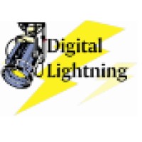Digital Lightning Event Lighting and Fireworks Logo