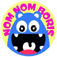 NOM NOM Boris Logo