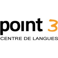 Centre de langues POINT3 Language Center Logo