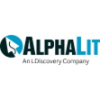 AlphaLit, an LDiscovery Company Logo