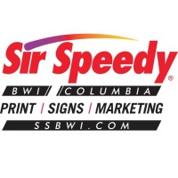 Sir Speedy BWI • Columbia Logo