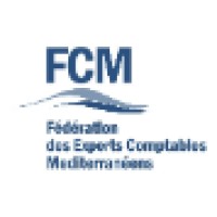 FCM - Fédération des Experts Comptables Mediterranéens / Federation of Mediterranean Accountants Logo