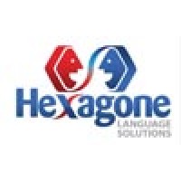 Hexagone, language solutions Logo