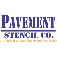 Pavement Stencil Company Logo