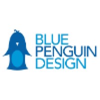 Blue Penguin Design Logo