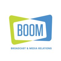 Boom Broadcast & Media Relations Logo