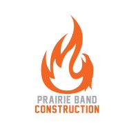 Prairie Band Construction Logo