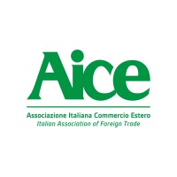AICE Associazione Italiana Commercio Estero Logo