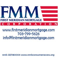 First Meridian Mortgage Corporation - NMLS 180004 - 703-799-5626 Logo