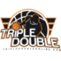 Triple Double Basketball Logo