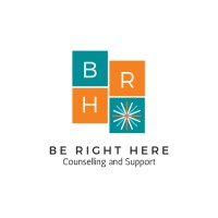 Be Right Here - Counselling and Support Logo