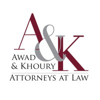 Awad & Khoury, LLP Attorneys at Law Logo