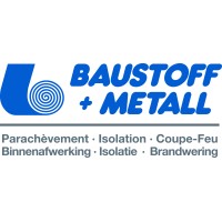 B+M BAUSTOFF + METALL BELGIUM Logo