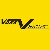 Voss Signs, LLC 1-800-473-0698 Logo