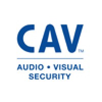 CAV Audio Visual Security Logo
