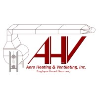 Aero Heating & Ventilating, Inc. Logo