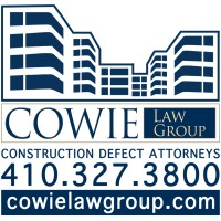 COWIE LAW GROUP, P.C. (formerly Cowie & Mott, P.A.) CONSTRUCTION LAW Logo