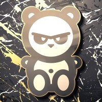 TheAngryTeddy Communications 🐼 Social Media | Podcast Marketing Logo