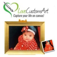 Love Custom Art Logo