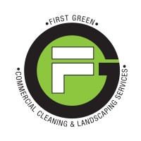 First Green Commercial Cleaning & Landscaping Logo