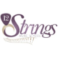12 Strings Music School Logo