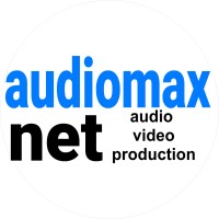 audiomaxnet | doppiaggio speakeraggio voice over Logo