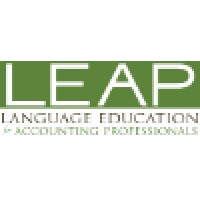 LEAP (Language Education for Accounting Professionals) Inc. Logo