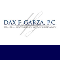 Dax F. Garza, P.C., Trial Lawyers Logo