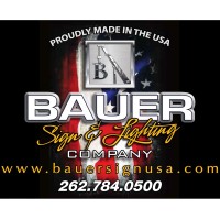 Bauer Sign and Lighting Logo