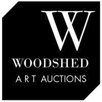 Woodshed Art Auctions Logo