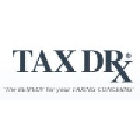 TAX DRx Your Tax Preparation and Resolution Specialists Logo