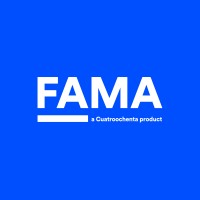 FAMA (a Cuatroochenta product) Logo