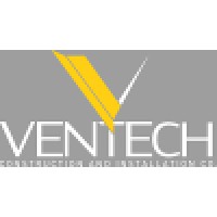 VENTECH Construction and Installation Co. Logo