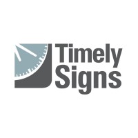 Timely Signs of Kingston, Inc. Logo