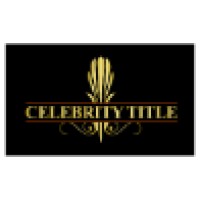 Celebrity Title Logo