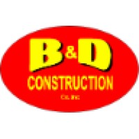 B & D Construction Co., Inc. Logo