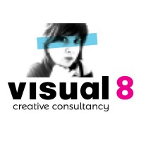 Visual 8 Creative Logo