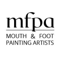Mouth & Foot Painting Artists - India Logo