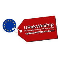 UPakWeShip International Moving & Shipping Logo
