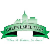 Green Label Title Logo