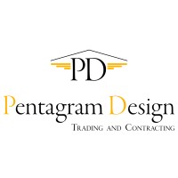 Pentagram Design Trading and Contracting Logo