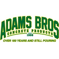 Adams Bros. Concrete Products Logo
